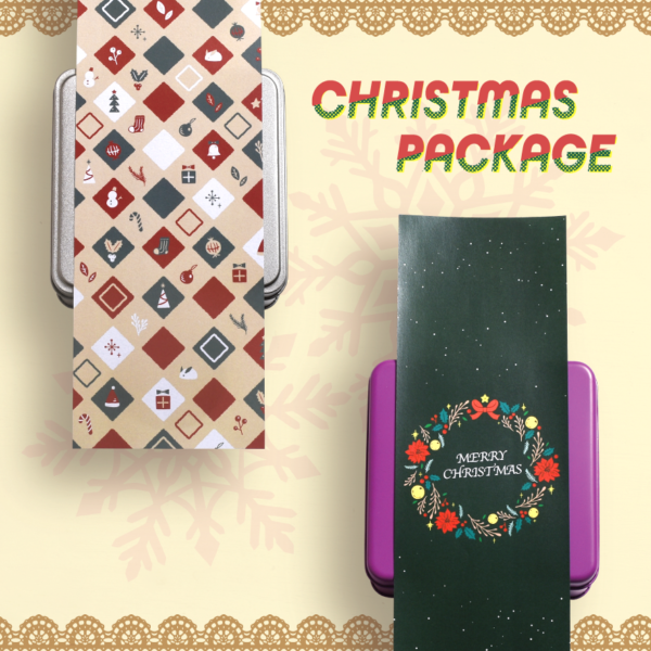 CHRISTMAS PACKAGE 紙帯デザイン